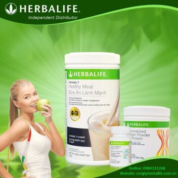 HERBALIFE – Bộ 3 cơ bản ( F1, PPP, F2)