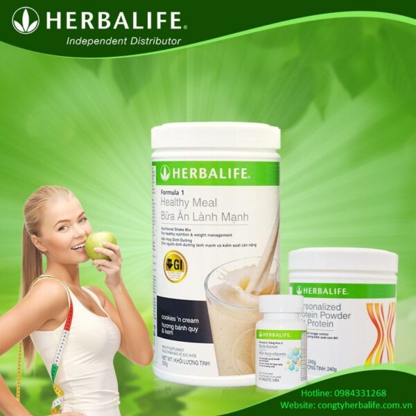 HERBALIFE – Bộ 3 cơ bản ( F1, PPP, F2)