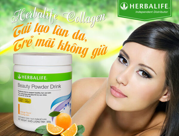 HERBALIFE – Beauty Powder Drink: Bổ sung hàm lượng collagen tối ưu, hỗ trợ đẹp da, khỏe tóc