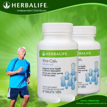 HERBALIFE – Xtra-Cal Advanced: Giảm nguy cơ loãng xương ở người lớn tuổi, giúp xương chắc khỏe